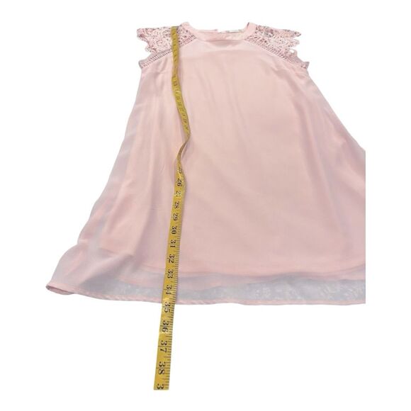 Alter’d State Blush/Pink Crochet Shoulder Small Dress - Picture 7 of 9
